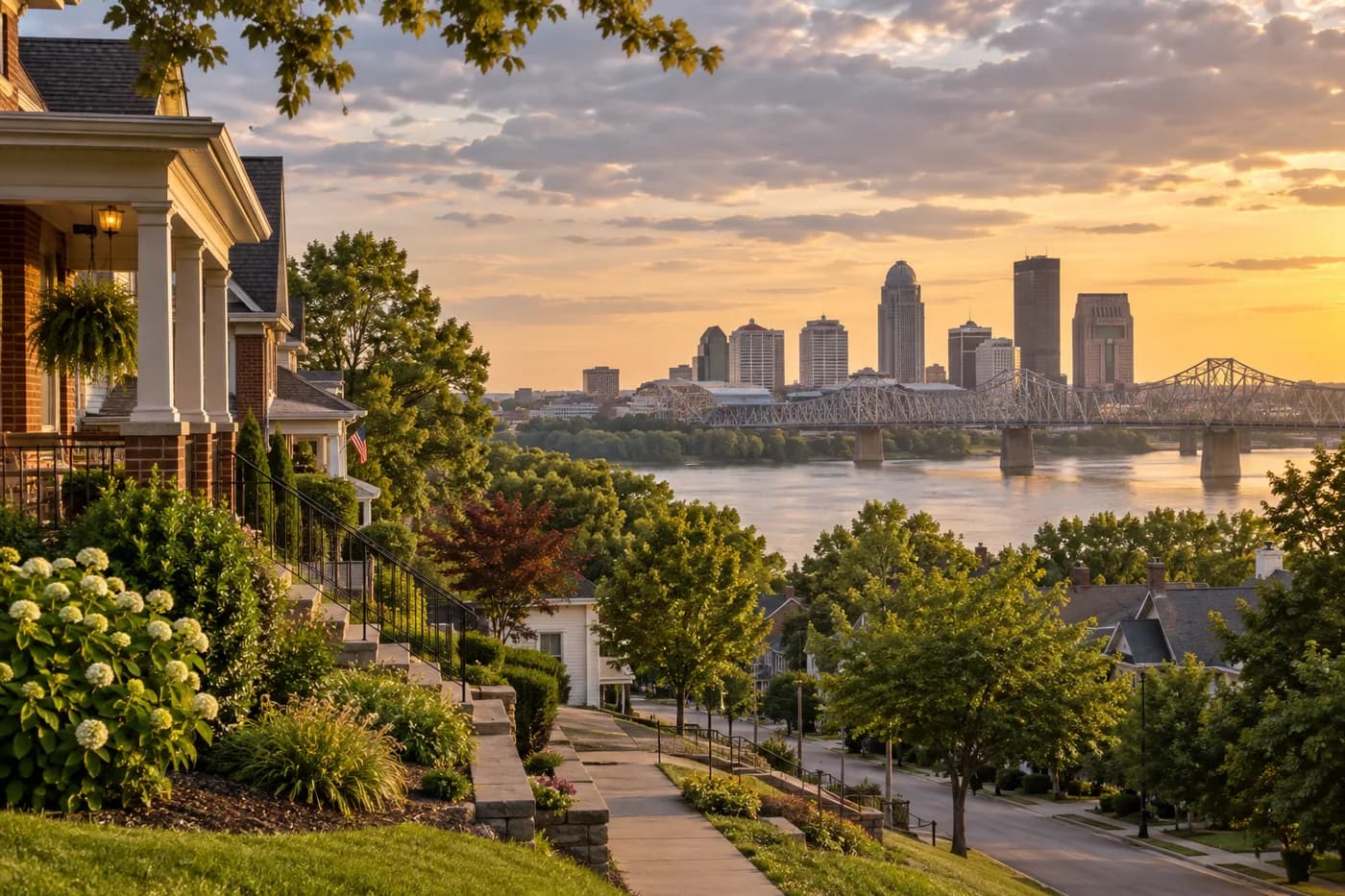 Louisville, Kentucky cityscape