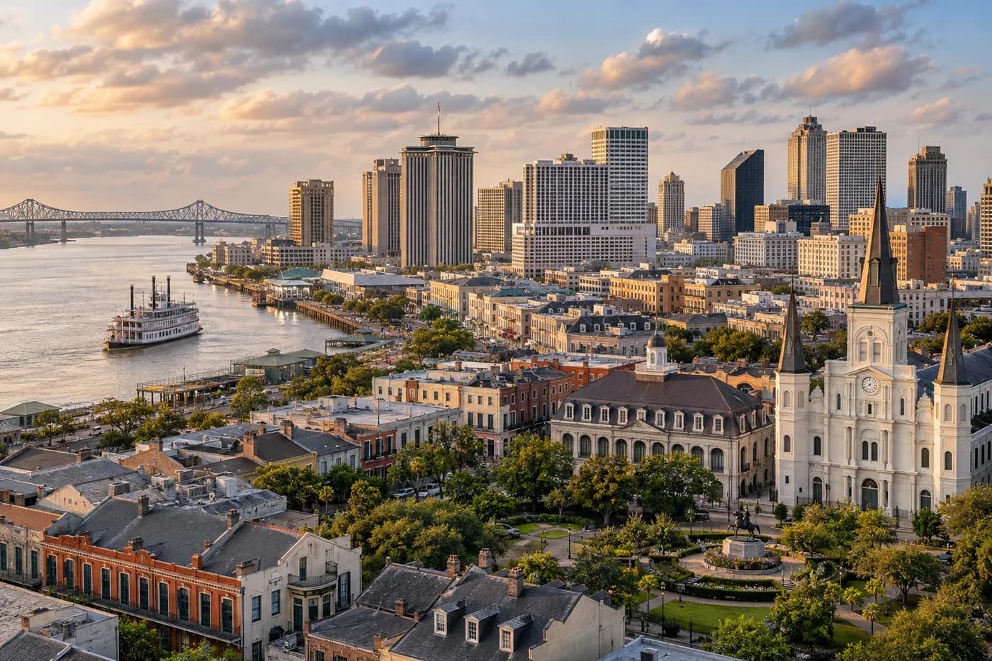 New Orleans, Louisiana cityscape