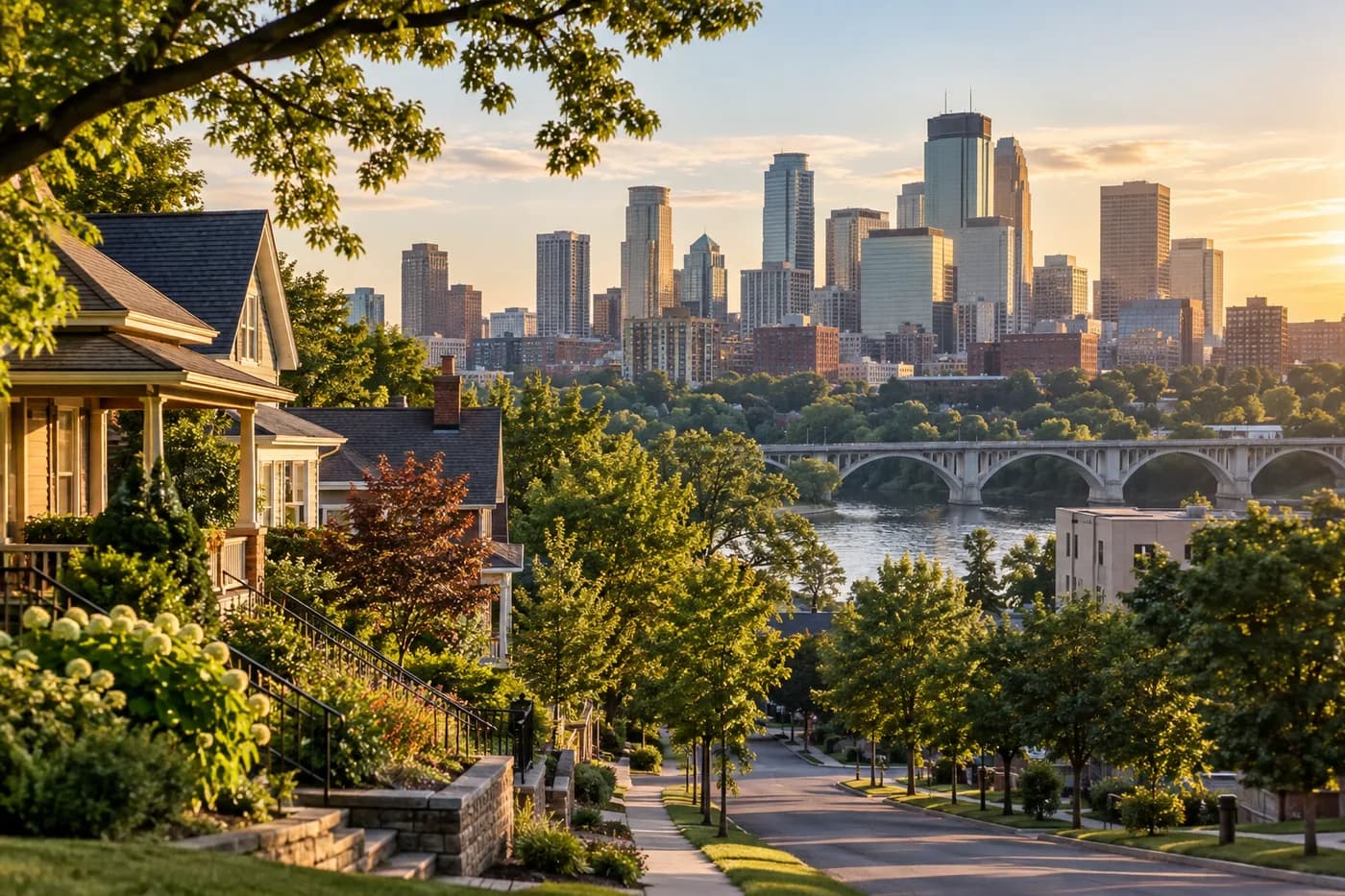 Minneapolis, Minnesota cityscape